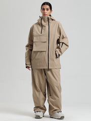 Women's Gsou Snow Terrain Flow FlexZip Hybrid Cargo Snowboard Suits