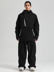 Women's Gsou Snow Durable Mountain Pro Winter Function Cargo Snow Suits