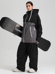 Women's Gsou Snow HyperDrive All-Season Color Block Mountain Cargo Snow Suits