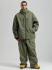 Men's Gsou Snow Durable Mountain Pro Insulated Wind Armor Snow Suits