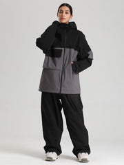 Women's Gsou Snow Terrain Flow FlexZip Hybrid Cargo Snowboard Suits