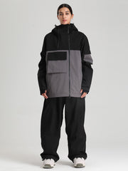 Women's Gsou Snow Terrain Flow FlexZip Hybrid Cargo Snowboard Suits