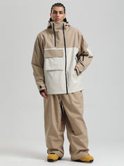 Men's Gsou Snow Terrain Flow FlexZip Hybrid Cargo Snowboard Suits