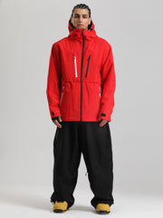 Men's Gsou Snow Durable Mountain Pro Winter Function Cargo Snow Suits