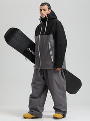 Men's Gsou Snow HyperDrive All-Season Color Block Mountain Cargo Snow Suits