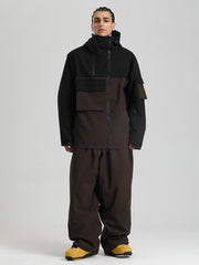 Men's Gsou Snow Terrain Flow FlexZip Hybrid Cargo Snowboard Suits