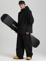 Men's Gsou Snow Durable Urban Vibe Pullover Anorak Snowboard Suits