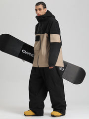 Men's Gsou Snow Terrain Flow FlexZip Hybrid Cargo Snowboard Suits
