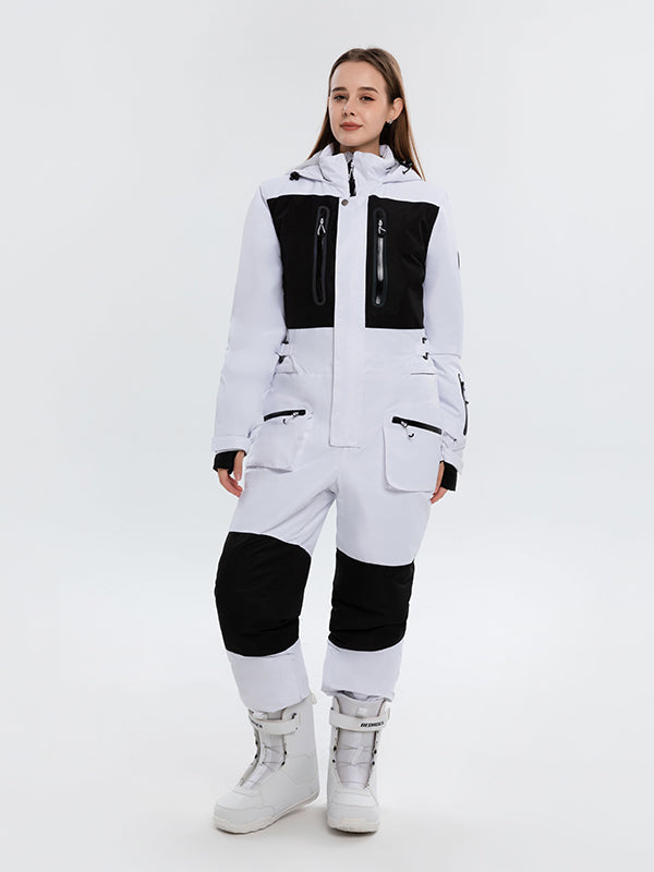 Damen Arctic Queen Slope Star Icon Skianzüge Winter Schnee Jumpsuits
