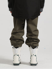 Pantalones de esquí con bloques de color para hombre de Gsou Snow