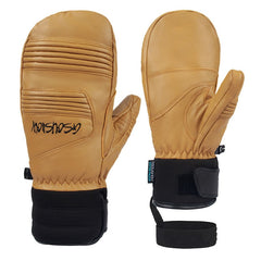Guantes y manoplas de snowboard para todo tipo de clima de piel de cabra Gsou Snow para mujer