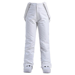 Women's Insulated Mountains Aurora Winter Snow Pants Ski Bibs