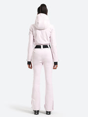 Over Ski Women's Classic One Piece Ski Suit With Hood