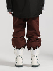 Pantalones de esquí con bloques de color para hombre de Gsou Snow