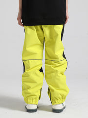 Gsou Snow Herren-Skihose mit reflektierendem Colorblock