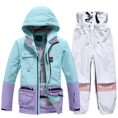 Damen Arctic Queen Winter Sport Freestyle Schneejacke &amp; -hose Sets