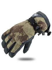Gsou Snow Women's Ski Gloves Winter Warmest Waterproof And Breathable Snow Gloves
