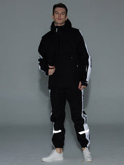 Trajes de nieve con rayas reflectantes Arctic Queen Winter Guide para hombre