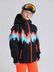 Phibee Lightning Duck Daunen-Schneejacke für Jungen und Mädchen 