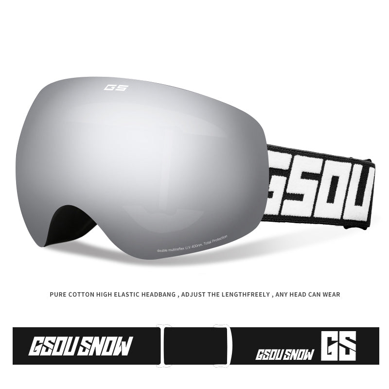 Gafas de esquí para niños Gsou Snow para snowboard, motos de nieve, patines, protección antivaho contra rayos ultravioleta, gafas de sol