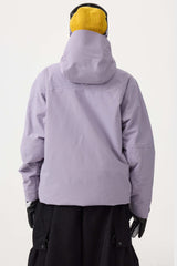 Women's Army Green Face Vented Multi-pocket Fully Waterproof Snow Jacket