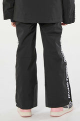 Kids’ Khaki Insulated Snow Pants with Suspenders