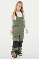 Girls’ Rose Reflective Durable Workwear Snow Bibs