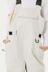 Girls’ Navy Blue Reflective Durable Workwear Snow Bibs