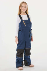 Girls’ Rose Reflective Durable Workwear Snow Bibs