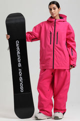 Women's Rose Multi-Pocket Dual-Vent Waterproof Insulated Snow Jacket