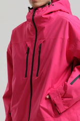 Men's Rose Multi-Pocket Dual-Vent Waterproof Insulated Snow Jacket