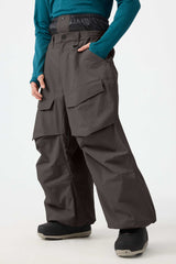 Men's Rose Baggy Utility Wear-resistant Snow Pants