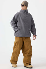 Men's Denim Baggy Oxford Wear-resistant Snow Pants