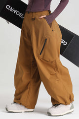 Women's Rose Lightweight Breathable Baggy Snow Pants