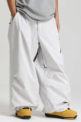 Men's Rainbow Lightweight Breathable Baggy Snow Pants