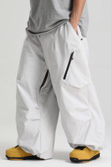 Men's Rainbow Lightweight Breathable Baggy Snow Pants