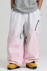 Men's Caramel Lightweight Breathable Baggy Snow Pants