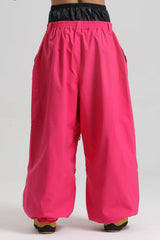 Men's Light Gray Lightweight Breathable Baggy Snow Pants