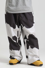 Men’s Rose Baggy Drawstring Durable Snow Pants