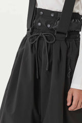 Kids’ Black Waterproof Balloon Snow Pants