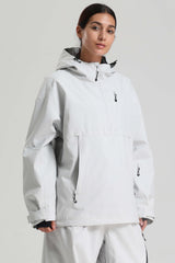 Women's Sunset Gradient Side-Zip Vent Fully Sealed Insulated Snow Anorak
