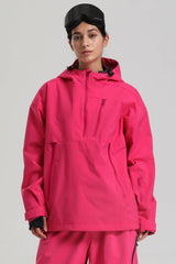 Women's Rose Side-Zip Vent Fully Sealed Insulated Snow Anorak