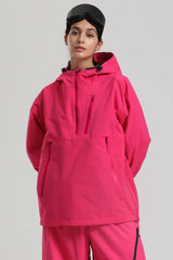 Women's Rose Side-Zip Vent Fully Sealed Insulated Snow Anorak