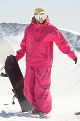 Women's Rose Side-Zip Vent Fully Sealed Insulated Snow Anorak