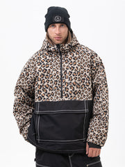 Men's All Season Mountain Vibe Streetstorm Pullover Camo Snowboard Jacket