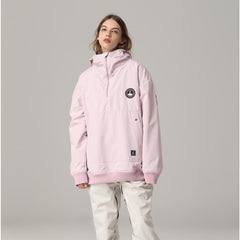 Sudadera con capucha de polar para nieve Searipe Snow Addict Slope Queen para mujer