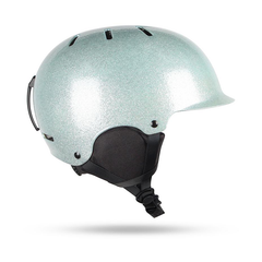 Gsou Snow Adult Electroplating Green Lightweight Integrated Eps Ski Snowboard Helmet