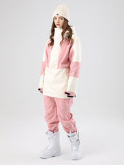 Trajes de nieve de montaña con bloques de color de base de invierno Searipe para mujer