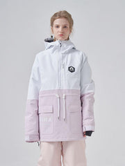 Men's RAWRWAR Winter Infinity Colorblock Parka Snow Jacket