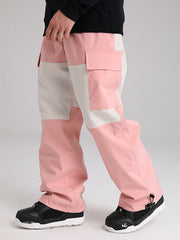 Pantalones de nieve cargo con bloques de color Searipe Winter Freerider para mujer